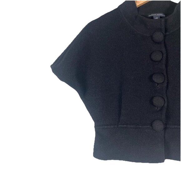 Banana Republic Women's 100% Wool Cardigan Sweater Round Neck Sleeve Size XS - Picture 8 of 8